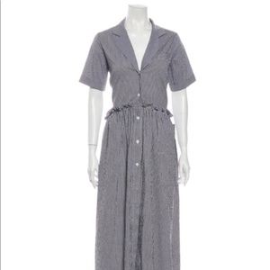 Rosie Assoulin Gingham Maxi Dress